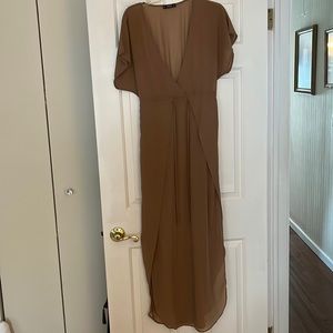 SHEIN coverup Cocoa color size medium